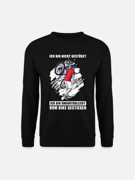 MTB Mountainbike - Unisex Pullover - Schwarz