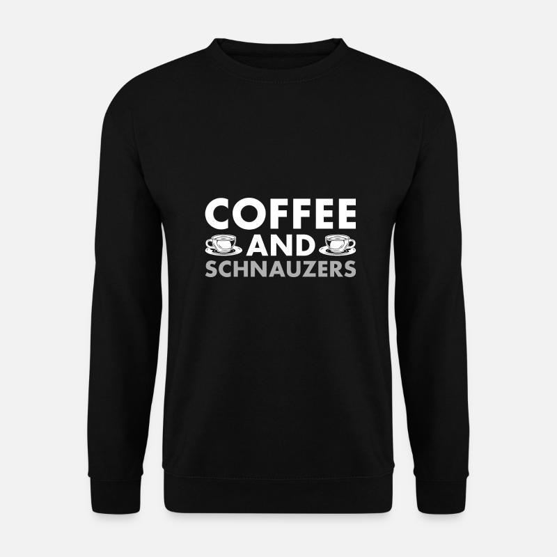 Coffee And Schnauzer - Unisex Sweatshirt - black
