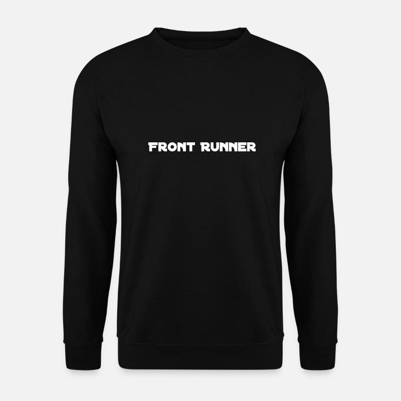 Front runner - Unisex Sweatshirt - black