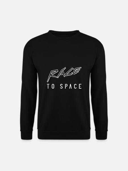 Course vers l’espace - Sweat-shirt Unisexe - noir