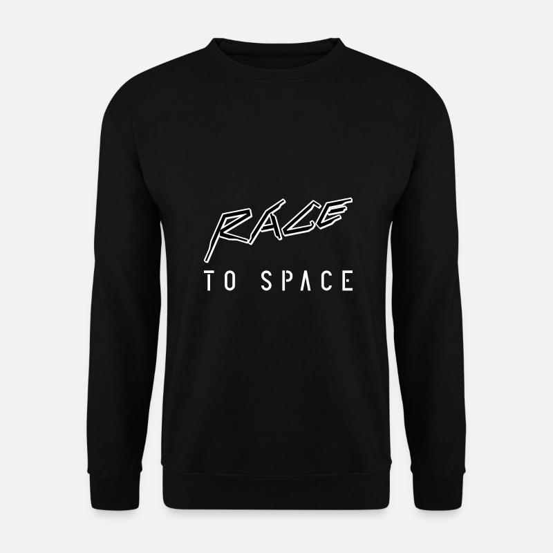 Race to space - Unisex Pullover - Schwarz