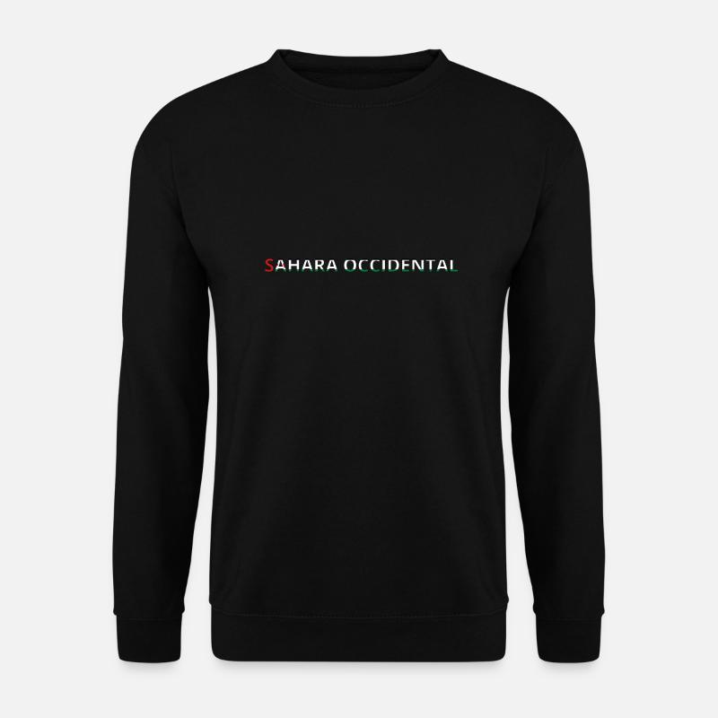 Drapeau Sahara Occidental - Sweat-shirt Unisexe - noir