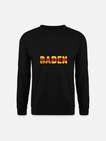 Baden | Badisch | Flagge | Wappen - Unisex Pullover - Schwarz