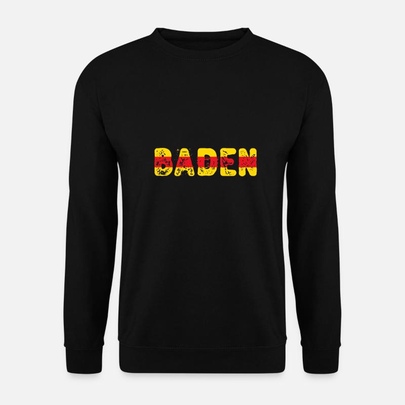 Baden | Badisch | Flagge | Wappen - Unisex Pullover - Schwarz