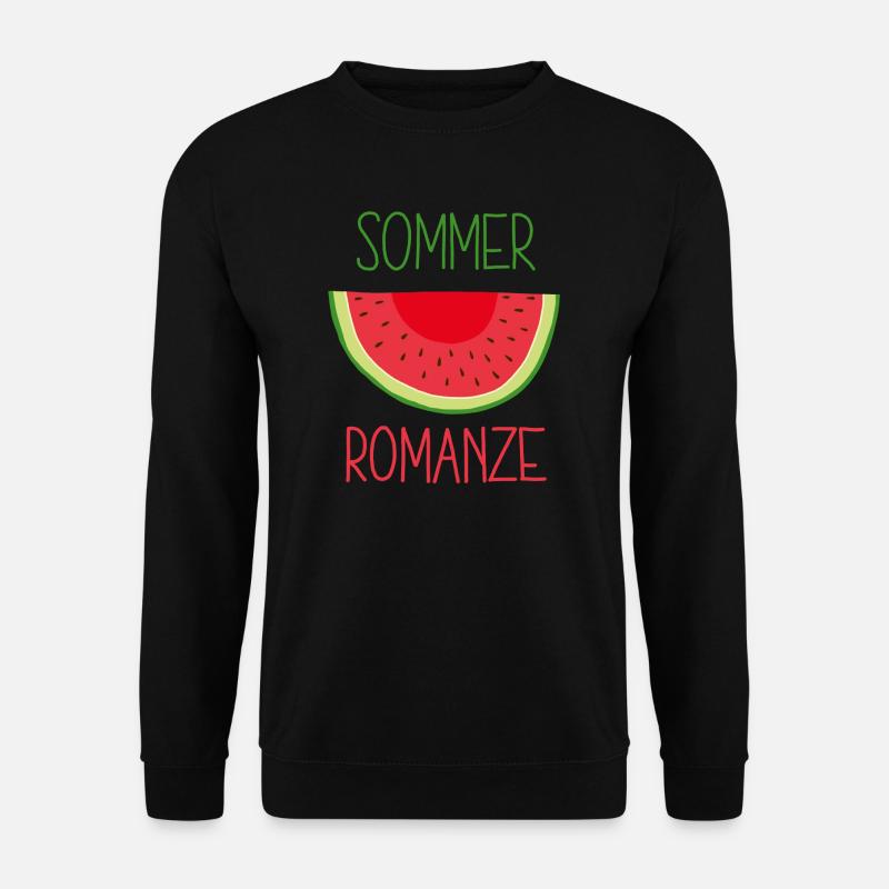 Sommer-Romanze - Unisex Pullover - Schwarz