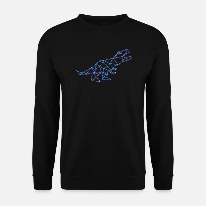 Neon-Rex - Unisex Pullover - Schwarz