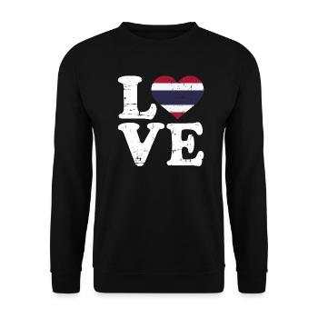 La Thaïlande - Sweat-shirt Unisexe - noir - Devant - Alina (178cm) & Michal (187cm)