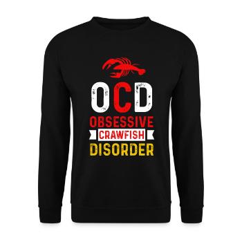 crayfish - Unisex Sweatshirt - black - Front - Alina (178cm) & Michal (187cm)