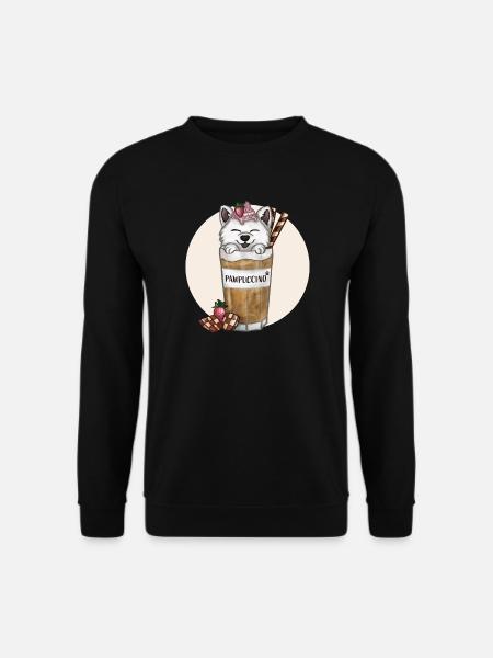 Pawpuccino - Unisex Pullover - Schwarz