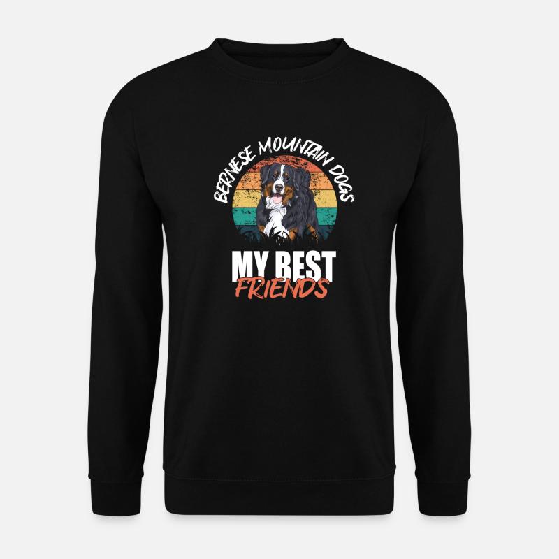 Bernese Mountain Dog - Unisex Sweatshirt - black