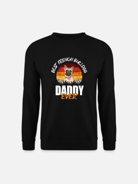 French Bulldog - Unisex Sweatshirt - black