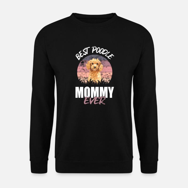 Poodle - Unisex Sweatshirt - black