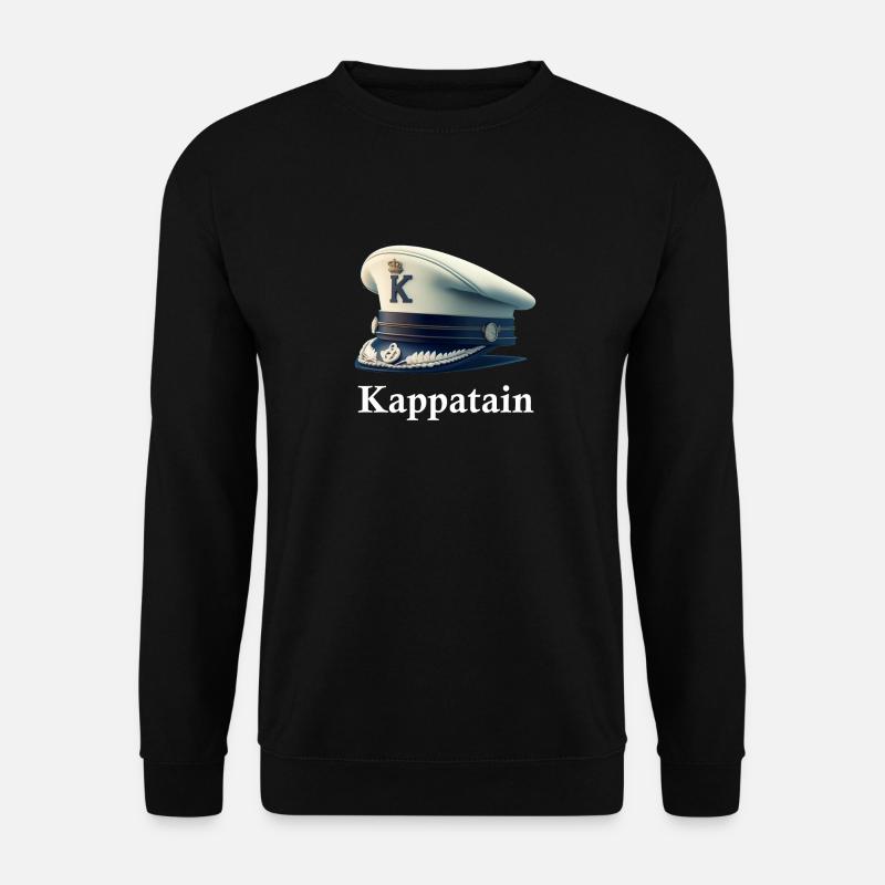 Kappatain meme Kappa Pun - Unisex Sweatshirt - black