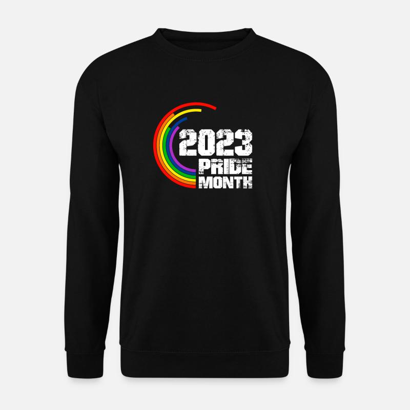 Pride 2023 LGBT Statement - Unisex Sweatshirt - black