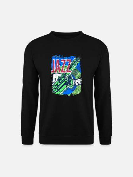 Jazz Music Improvisation Festival - Unisex Sweatshirt - black