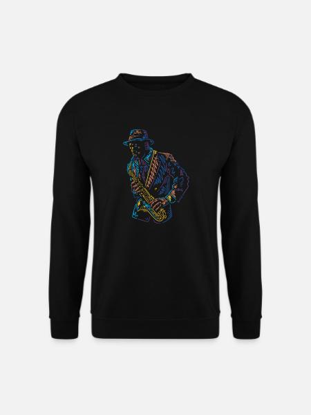Jazz Music Improvisation Festival - Unisex Sweatshirt - black
