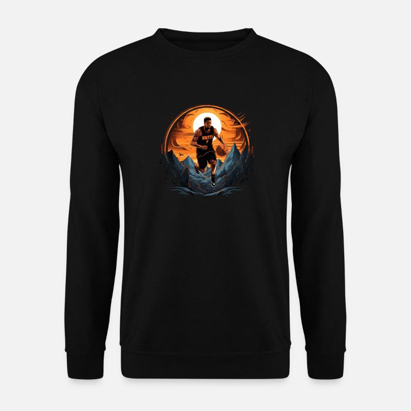BASKETBALL für immer! - Unisex Pullover - Schwarz