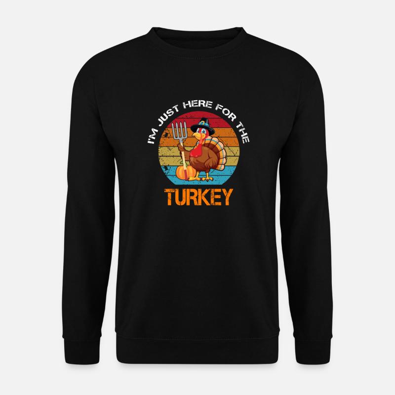Get ready for Thanksgiving - Unisex Sweatshirt - black