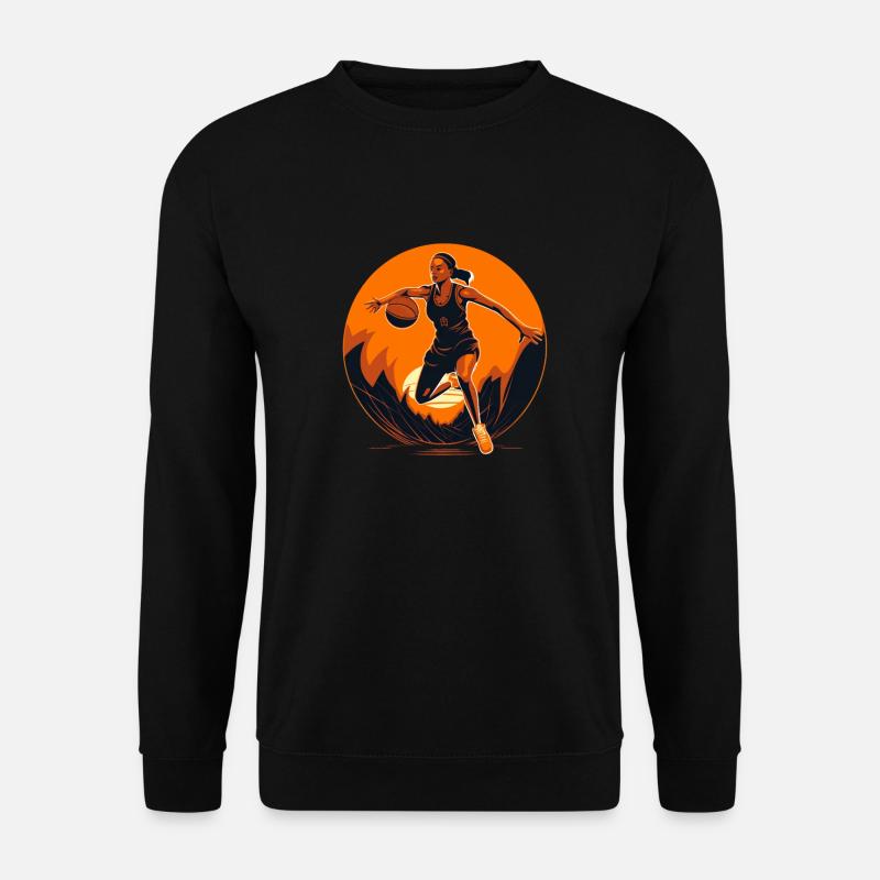 BASKETBALL für immer! - Unisex Pullover - Schwarz