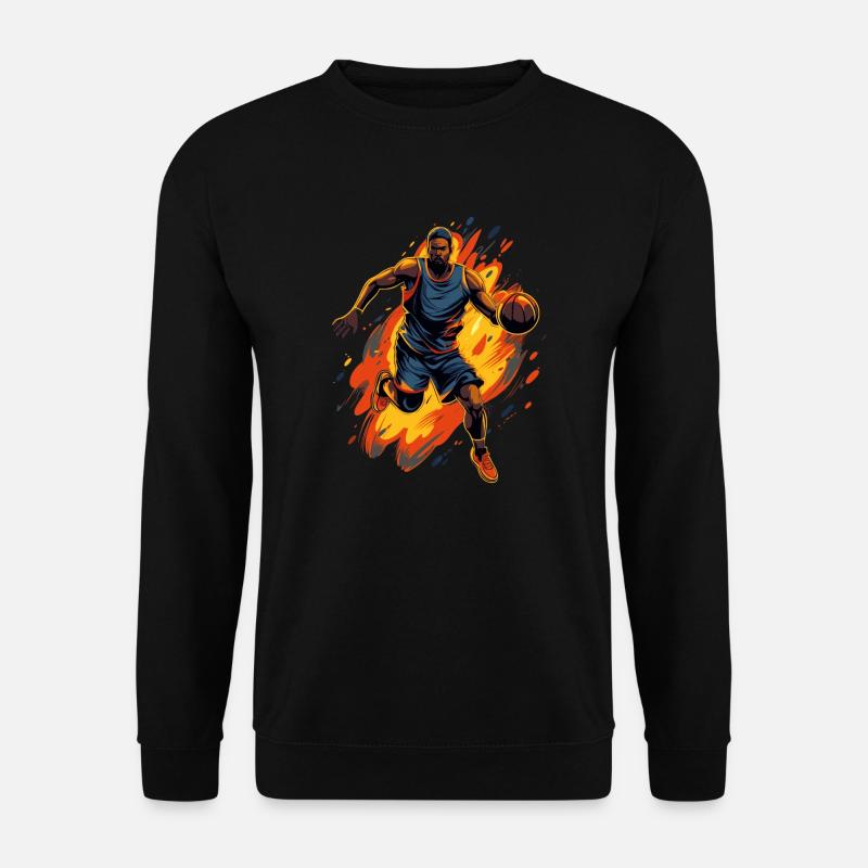 BASKETBALL für immer! - Unisex Pullover - Schwarz