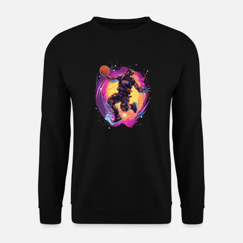BASKETBALL für immer! - Unisex Pullover - Schwarz