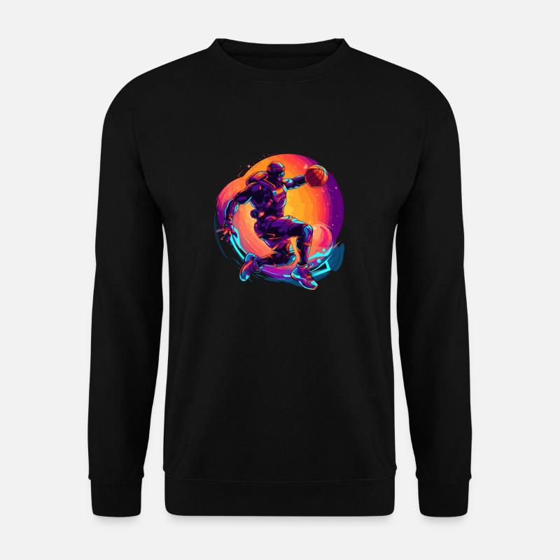 BASKETBALL für immer! - Unisex Pullover - Schwarz