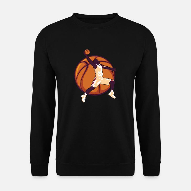 BASKETBALL für immer! - Unisex Pullover - Schwarz