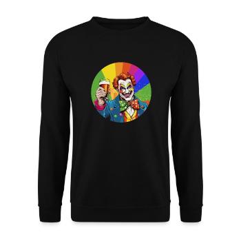 Carnaval Kölle Alaaf escalade Chant, Danse Cologne - Sweat-shirt Unisexe - noir - Devant - Alina (178cm) & Michal (187cm)