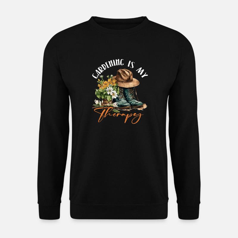 A garden lover's delight - Unisex Sweatshirt - black