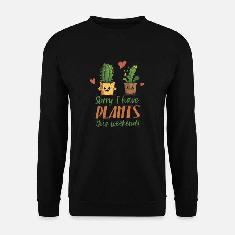 A garden lover's delight - Unisex Sweatshirt - black