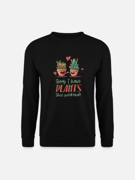 A garden lover's delight - Unisex Sweatshirt - black