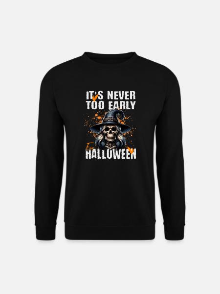 In einer Welt voller Prinzessinnen sei eine Hexe - Unisex Pullover - Schwarz