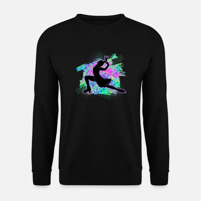 Eislaufen - Unisex Pullover - Schwarz