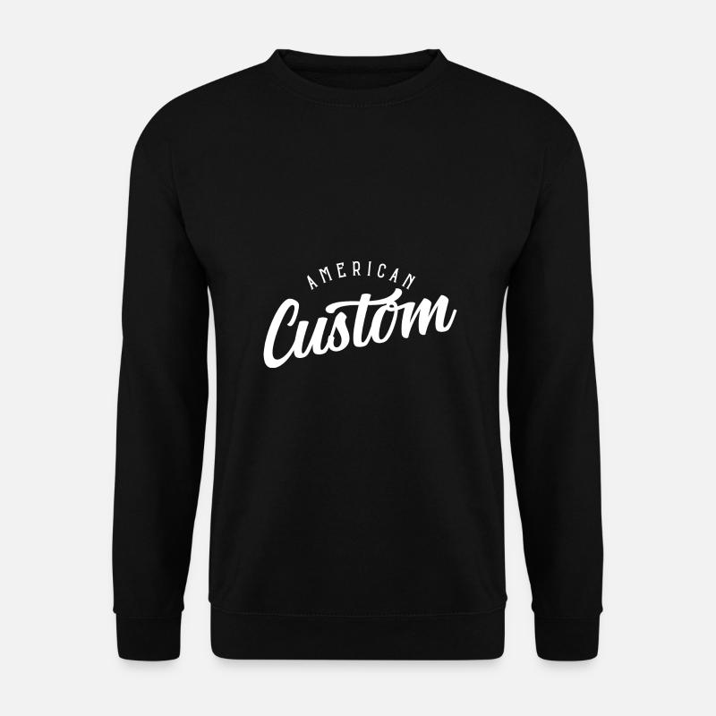 American Custom - Unisex Pullover - Schwarz