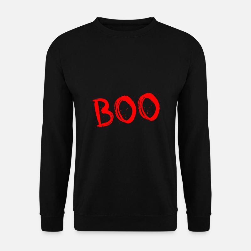Boo - Unisex Pullover - Schwarz
