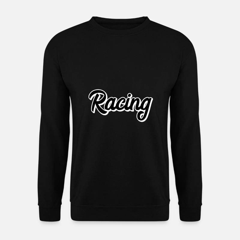 Racing - Unisex Pullover - Schwarz