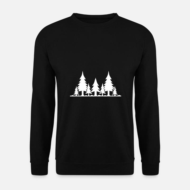 Wald - Unisex Pullover - Schwarz