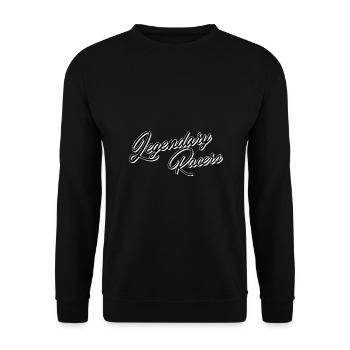 Legendary Racers - Unisex Sweatshirt - black - Front - Alina (178cm) & Michal (187cm)