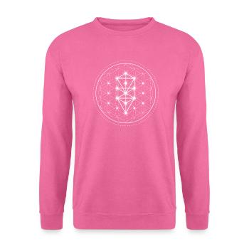 Sacred Geometry - Unisex Sweatshirt - pink - Front