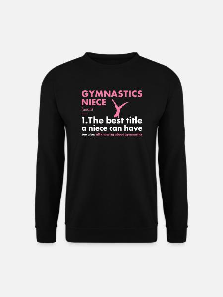 Sport Niece Gymnastics - Unisex Sweatshirt - black