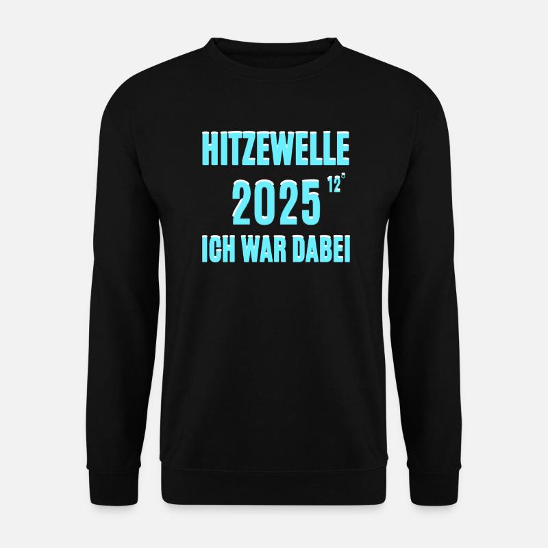 Kalte Hitzewelle - Unisex Pullover - Schwarz