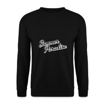 Summer Paradise - Unisex Pullover - Schwarz - Vorne - Alina (178cm) & Michal (187cm)