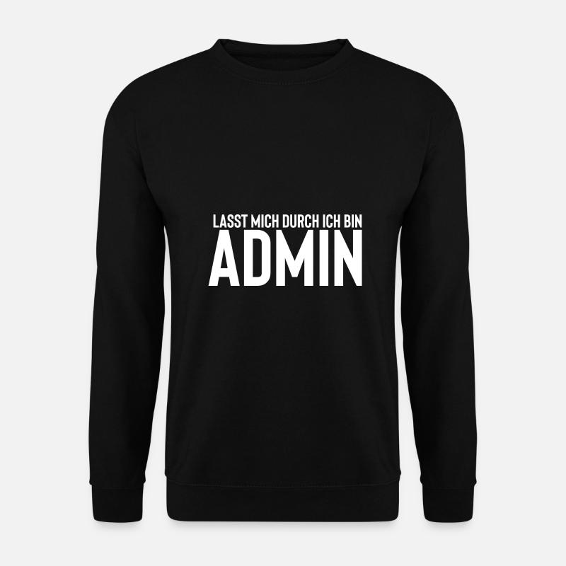 Admin - Unisex Pullover - Schwarz