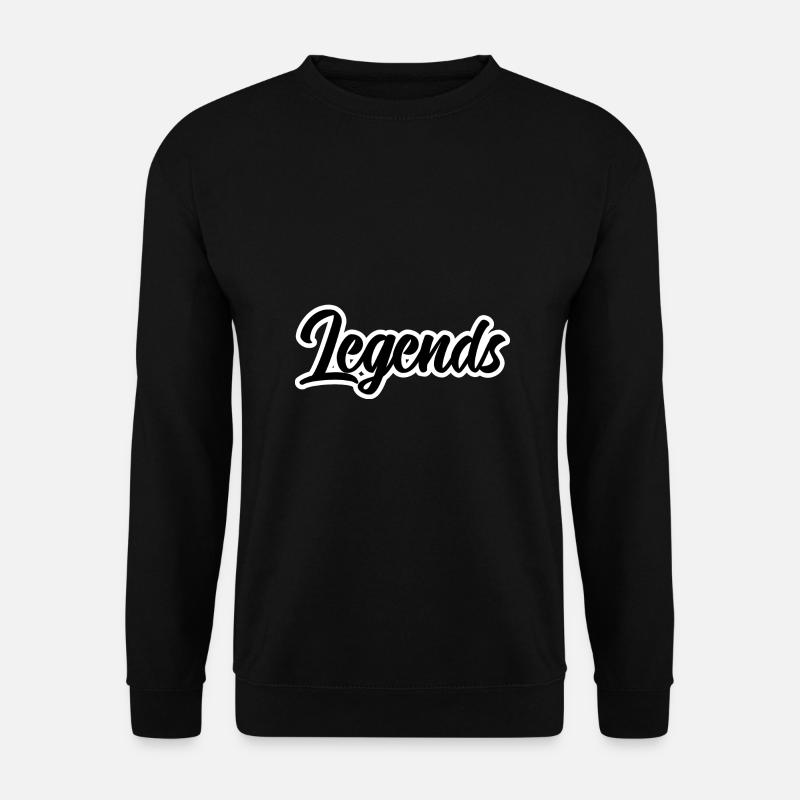 Legends - Unisex Pullover - Schwarz