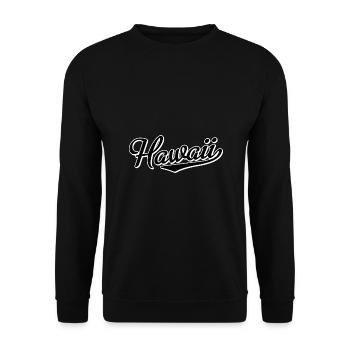 Hawaï - Sweat-shirt Unisexe - noir - Devant - Alina (178cm) & Michal (187cm)