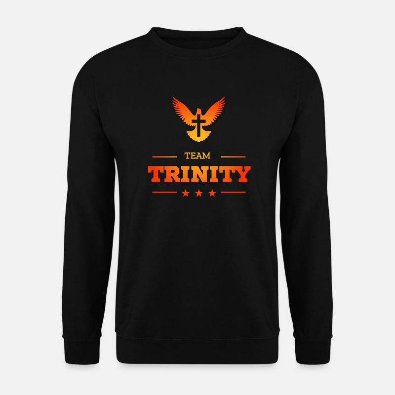 TEAM TRINITY - Unisex Pullover - Schwarz