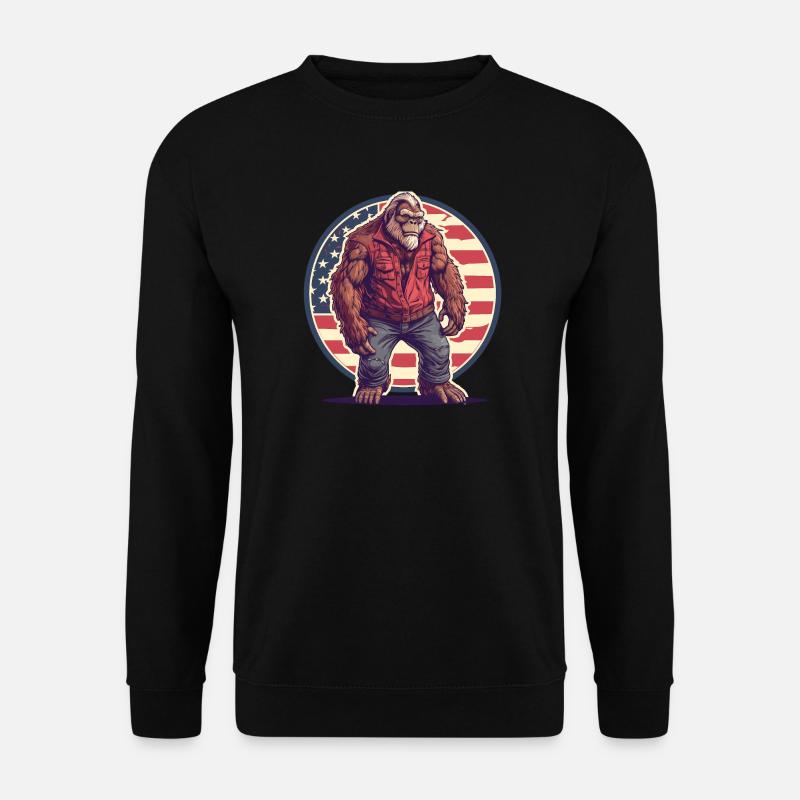 American Sasquatch - Unisex Sweatshirt - black