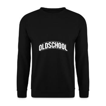 Ancienne école - Sweat-shirt Unisexe - noir - Devant - Alina (178cm) & Michal (187cm)