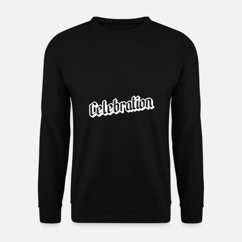 Celebration - Unisex Sweatshirt - black
