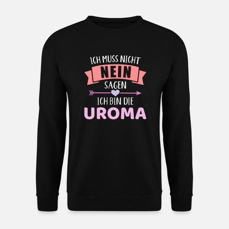 Uroma - Unisex Pullover - Schwarz
